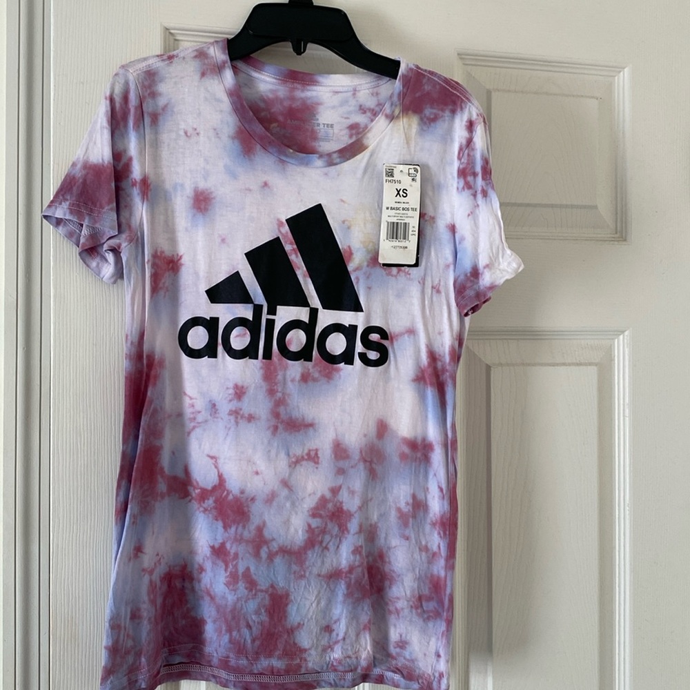 Adidas Tie dye T-Shirt - Picture 1 of 2